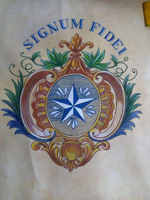Blason signum fidei reduit